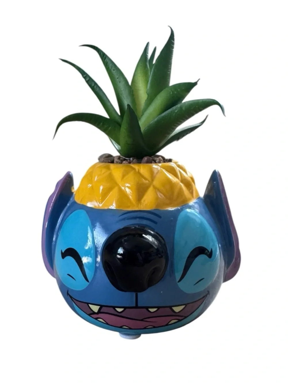 Hot Topic x Disney Lilo & Stitch Pineapple Head Mini Planter